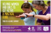 Helping women and girls to get active: a practical · to attract more women and girls to your local activities, and to keep them coming back. 1 Download the full Helping Women and
