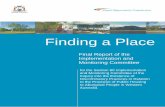 Finding a Place - wa.gov.au a Place.pdf · Training of staff ... this project is technically completed, ... behalf of Aboriginal people and Mr. John Ballardboth individuals have :