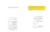 06. Hypothesis testing - UMasspeople.umass.edu/biep540w/pdf/Whitlock and Schluter...Hypothesis testing Hypothesis testing asks how unusual it is to get data that differ from the null