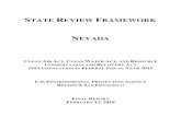 STATE REVIEW FRAMEWORK - US EPA · 2018. 2. 13. · state review framework nevada clean air act, clean water act, and resource conservation and recovery act implementation in federal