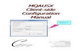 MQAUSX Client-side Configuration Manual · security exit and server-side security exit. 1.1.1 Client-Side Security Exit The client-side security exit first checks if the server-side