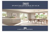 POSTMASTER’S WALK... · 2018. 12. 6. · Postmaster’s Walk is an exclusive development of nine unique residences made up of seven detached properties and one pair of semi detached