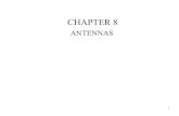 ANTENNAS - vincedeon.comvincedeon.com/wp-content/uploads/2019/03/C08_antennas.pdf · Antennas radiating a vertical polarization are best received by an antenna of like polarization
