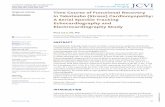 Original Article Time Course of Functional Recovery in ... · and N-terminal prohormone brain natriuretic peptide (NT-proBNP) were checked on the day of admission, and initial echocardiography