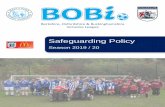 Safeguarding Policy - BOBI League · COMMITTEE CONTACTS CHAIRPERSON Contact: Malcolm Rooney Details: 115 Boston Manor Road, Brentford, Middlesex, TW8 9JR 07788102225 Email: mhnsrooney@hotmail.com