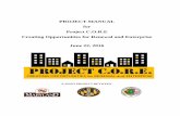 PROJECT MANUAL for Project C.O.R.E Creating Opportunities ...with the Baltimore City Department of Housing and Community Development and the Maryland Department of Housing and Community