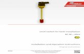 BE100011 NT M-Atex€¦ · Fluidcontrol Installation and Operation Instructions Original instructions Level switch for tank installation NT M...-Atex BE100011 02/2020 Bühler Technologies