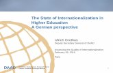 The State of Internationalization in Higher Education A ...ecahe.eu/.../03/...Internationalization_Paris_0215.pdf · „Internationalization of higher education is the process of