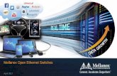 Mellanox Open Ethernet Switches · ONIE –Open Network Install Environment Enables installation of any Network OS on Open Ethernet switch systems Open Source project adopted by OCP