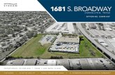 1681 S. BROADWAY - Stream Realty Partners · STRAM RALT PARTNRS OFFRING SUMMAR 1681 S. BROADWAY 3 OVERVIEW LOCATION WITHIN N. STEMMONS / VALWOOD INDUSTRIAL SUBMARKET The property