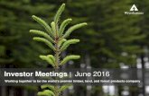 Investor Meetings June 2016filecache.investorroom.com/mr5ir_weyerhaeuser/795...Jun 16, 2006  · excellence initiatives, costs and operational synergies, demand drivers and levels,