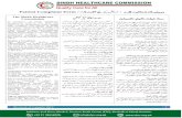 Sindh Health Care Commission (SHCC)shcc.org.pk/public-docs/Complaint-Form-Patient.pdf · Shahrah-e-Faisal, Karachi. +92 21 38656000, info@shcc.org.pk . CO Care SINDH HEALTHCARE COMMISSION