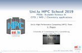 Uni.lu HPC School 2019Introduction Summary 1 Introduction 2 UL HPC software environment 3 / 10 V. Plugaru & Uni.lu HPC Team (University of Luxembourg) Uni.lu HPC School 2019/ PS5b