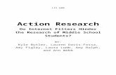 Action Research - amyfigley.files.wordpress.com€¦  · Web viewWe decided to gather and analyze data concerning how school district filtering of websites has affected the research