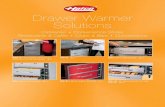 Drawer Warmer Solutions - Comeca€¦ · 1F Includes 1 ⁄ 4" depth for drawer handle. All Convected Drawer Warmer Models Feature: Plug: NEMA 5-15P. Models Shipped with: One 6" deep