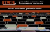 rich media platforms - Intelligent Lectern S · rich media platforms premier source for intelligent lecterns. ILS SpeakersCorner lectern family is designed to last a lifetime. ILS