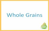 Whole Grains · Whole grains contain magnesium, a mineral that releases energy from muscles and it is used in building bones. Whole grains contain selenium, a mineral that is important