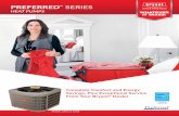 PrEFErrED SERiES · reporting for the ultimate in connected control, advanced communicating controls, zoning management or more basic thermostats—you’ll have the system control