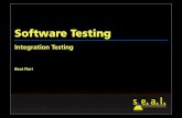 Software Testing - UZH · software evolution & architecture lab Software Testing Beat Fluri Integration Testing
