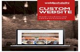 one stop web solutions CUSTOM WEBSITE · 2019. 11. 30. · CUSTOM WEBSITE THIS WAS MY FIRST TIME WORKING WITH A WEB DESIGN COMPANY TO ESTABLISH MY ONLINE PRESENCE. IT HAS BEEN AN