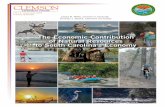 The Economic Contribution of Natural Resources to South ... · sports and they do on internet access (Outdoor Industry Association 2012). Spending for outdoor recreation has two main