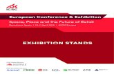 EXHIBITION STANDS€¦ · EXHIBITION STANDS European Conference & Exhibition. The European Conference & Exhibition combines the idea exchange of ICSC’s European Conference with