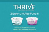 Ziegler LinkAge Fund II - Lux Writes · 2018. 10. 30. · Caregivers need to recognize this and respond.* ... Medicinal-tasting supplements that go unconsumed! Traditional institutional