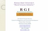 Kansas State University’s “Rural Grocery Initiative” Procter.pdf · The Center for the Study of Rural America \⠀㈀ 㘀尩\爀䄀䐀䄀Ⰰ 䰀椀攀猀攀 攀琀 愀氀⸀Ⰰ