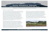 Texas Rookery Islands...Island II was completely lost to nesting birds several decades ago. Waterbird use of Dressing Point Island has declined as its size has decreased. Restoration