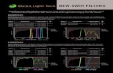 NEW SWIR FILTERS - Vision Light Tech NEW SWIR FILTERS SWIR (Short-Wave Infrared) Filters enhance the