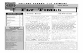 SALINAS VALLEY FLY FISHERS · 3/15/2020  · April 2015 President’s message 1 Fly of the Month 2 Monthly Program 3 Sponsors 3 Outing Schedule 3 Editorial 4 Maps 5 Events 6 learn