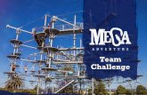Challenge Team - Mega Adventure Australia · Team Challenge (2.5-3.5 hours) 1200 – 1230 Opening / Icebreakers 1230 – 1400 Aerial Activities (SkyMate) 1400 – 1430 ParaJump 1430