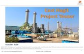 East Hagit Project Teaser Hagit Teaser.pdf · Diesel oil. • After the ... electricity consumption forecasts, the installed capacity in 2030 should reach 23,350 MW. Electricity Consumption