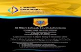 St Rita's School, South Johnstone€¦ · St Rita's School, South Johnstone Indigenous Liaison Officer. 1. Complete Employment Application Form Complete the attached Employment Application