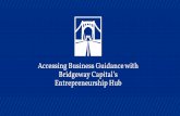 TOPICS TO DISCUSS - Bridgeway Capital · Business Strategy Assisting with business direction and growth plans Financial Sustaining cash flow and generating strong financials Legal