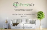 FreshAir Smoking Detection System OverviePowerPoint Presentation Author FreshAir Sensor Created Date 11/13/2018 4:32:12 PM ...