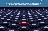Understanding the Myriad of Online Video Platforms ... Understanding the Myriad of Online Video Platforms