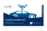 Connected Automobiles Milan 2016 - ESOA · Connected Automobiles 2016 Market Overview Paul Gudonis, Global Network & Services Policy OA @esoa_sat info@esoa.net @esoa_sat info@esoa.net