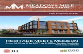 HERITAGE MEETS MODERN - JLL Property Mile... · MAIN FLOOR PLAN Unit 110 3,995 s.f. Unit 120 4,284 s.f. SOLD SOLD