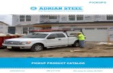 PICKUPS - Adrian Steel MAY2020 OBS FINAL LR.pdf · Load Runner Ladder Racks Pickup Truck Equipment LOAD RUNNER RACK FIT Please state make, model, year and length of pickup bed when