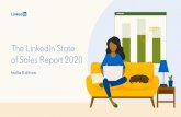 The LinkedIn State of Sales Report2020...The McKinsey & Company survey of APAC B2B decision makers and companies provides sales professionals with direct insight into the impact of