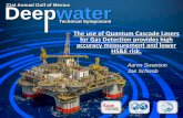 The use of Quantum Cascade Lasers for Gas Detection ...dwl-usa.com/wp-content/uploads/2017-DWTS-Presentation.pdfThe use of Quantum Cascade Lasers for Gas Detection provides high accuracy