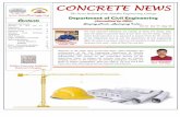 CONCRETE NEWS - nandhaengg.org€¦ · Dr E K MOHANRAJ Dean - Civil Engg. [Type a quote from the document or the summary of an interesting point. You can position the text box anywhere