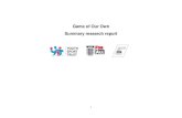 Game of Our Own Summary research report - Youth Sport Trust...Game of Our Own is a programme delivered by children’s charity the Youth Sport Trust thanks to funding from the FA.