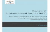 Review of. Environmental Factors (REF). · 2018. 3. 23. · Review of Environmental Factors Page | 3 Introduction The Environmental Planning and Assessment Act, 1979, requires that