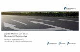 Capital Markets Day 2016 Rheinmetall Automotiveir.rheinmetall.com/download/companies/rheinmetall/... · Growing market for mobility Aggregated LV production by region/country 9 December