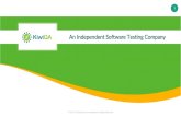An Independent Software Testing Company · Nirav Raval PARTNER Shital Limbachiya MD Shital is a MD at KiwiQA. She has business-management skills to drive gains in revenue, market