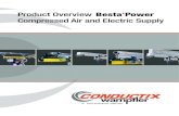 Compressed Air and Electric Supply€¦ · compressed air pipe provides optimum compressed air supply even many tools that have high air requirements. The special profile with optimized