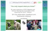 24 h bio-observation marathons and “biodiversity lobbying ...ImplementingtheConvention on Biological Diversity • Born as „Bioblitz“by O.E. Wilson, since 1999 by GEO • 24