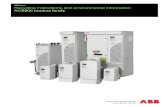 ABB Drives Recycling instructions and environmental ......Various hardware manuals of the ACS800 product family available in ABB Library Recycling instructions and environmental information